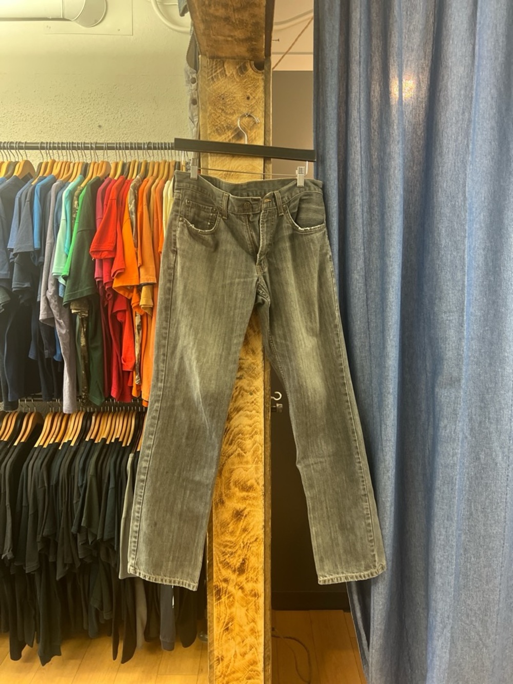Vintage Levi Strauss 531 Grey Faded Denim Pants